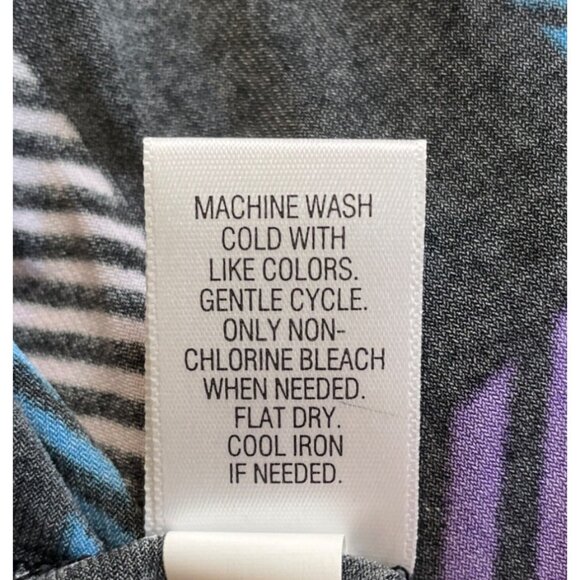 Dana Buchman Womens Size Small Multicolor Geometric Print Blouse Sleeveless - Picture 9 of 9